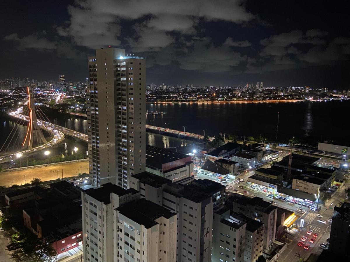 Com Vista Maravilhosa No Bairro Do Pina! Cozinha Completa, Wi-fi, Ar Condicionado E Maquina De Lavar - Com Estacionamento, Recepcao 24h, Piscina E Academia Apartment *