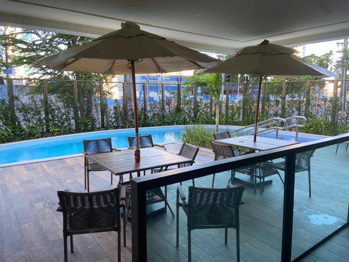 Com Vista Maravilhosa No Bairro Do Pina! Cozinha Completa, Wi-fi, Ar Condicionado E Maquina De Lavar - Com Estacionamento, Recepcao 24h, Piscina E Academia Apartment *